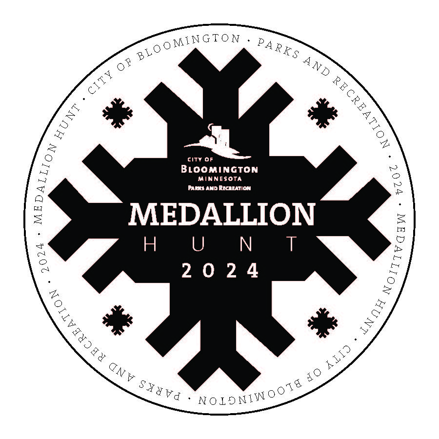 Winter Fete City Of Bloomington MN   2024 Medallion Design 